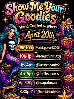 Show Me Your Goodies Monday Share Show Train